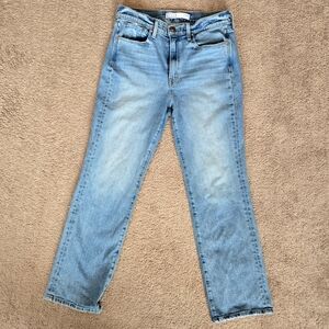 AYR The Sugar High Rise Straight Leg Jeans